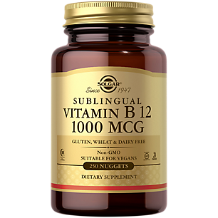 Vitamin B12 - Sublingual - 1,000 MCG (250 Nuggets)