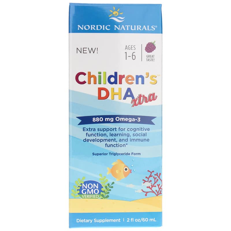 Nordic Naturals Children's DHA Xtra Liquid 2 Oz
