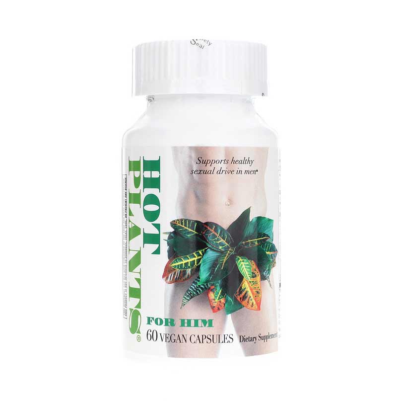 Natures Way Hot Plants for Him 60 Veg Capsules