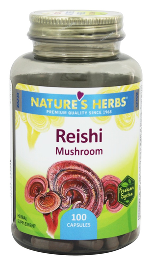Nature's Herbs - Reishi Mushroom - 100 Capsules