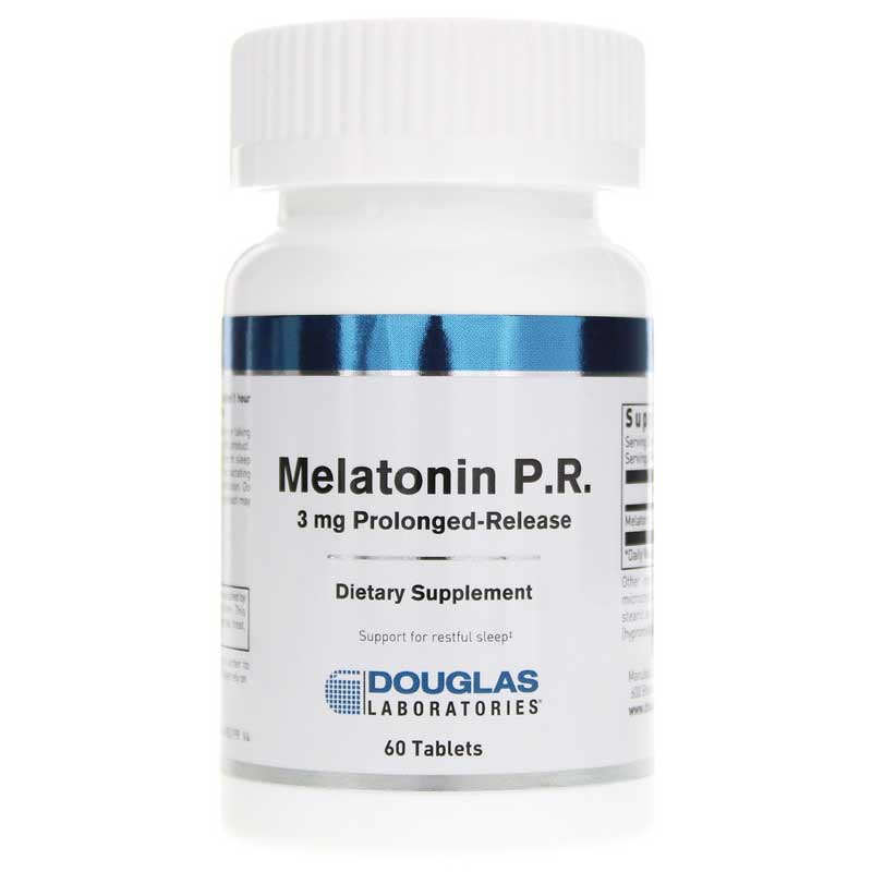 Douglas Laboratories Melatonin Prolonged-Release 3 Mg 60 Tablets
