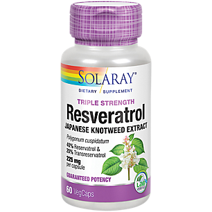 Triple Strength Resveratrol - Japanese Knotweed - 225 MG (60 Vegetarian Capsules)