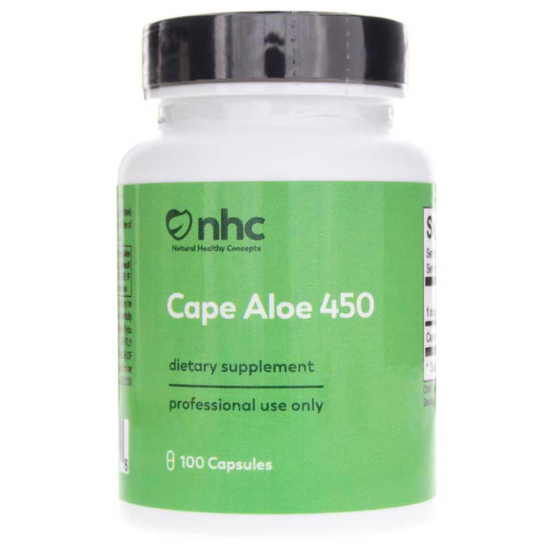 Natural Healthy Concepts Cape Aloe 450 100 Capsules