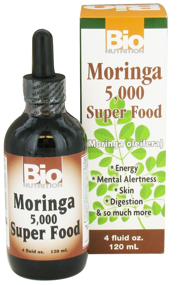 Bio Nutrition - Moringa Superfood Liquid 500 mg. - 4 fl. oz.