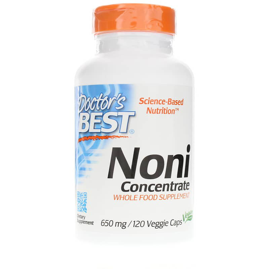 Doctors Best Noni Concentrate 650 Mg 120 Veg Capsules