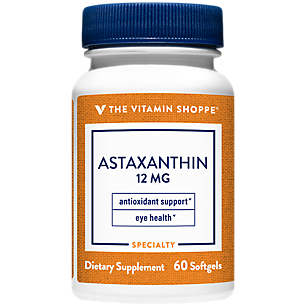 Astaxanthin - Antioxidant Support & Eye Health - 12 MG (60 Softgels)