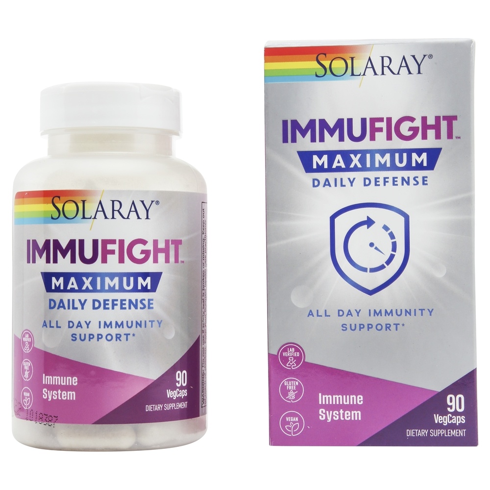 Solaray - Immufight Maximum Daily Defense - 90 Veg Capsules
