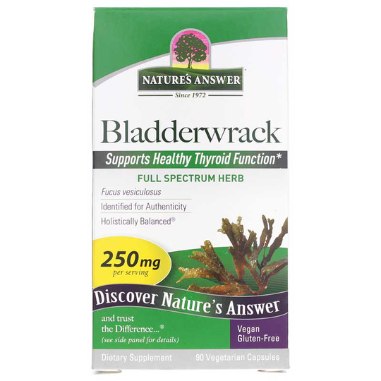 Natures Answer Bladderwrack Extract 90 Veg Capsules