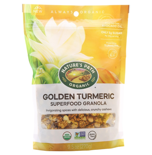 Nature's Path Organic - Golden Superfood Granola Turmeric - 9.5 oz.