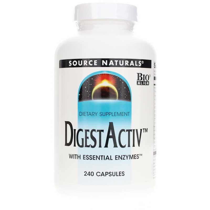 Source Naturals DigestActiv 240 Capsules