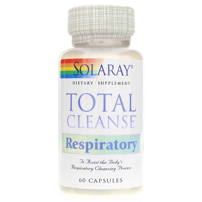 Solaray Total Cleanse, Respiratory Formula 60 Capsules