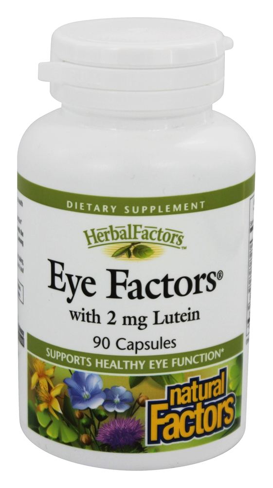 Natural Factors - Eye Factors with Lutein 2 mg. - 90 Capsules