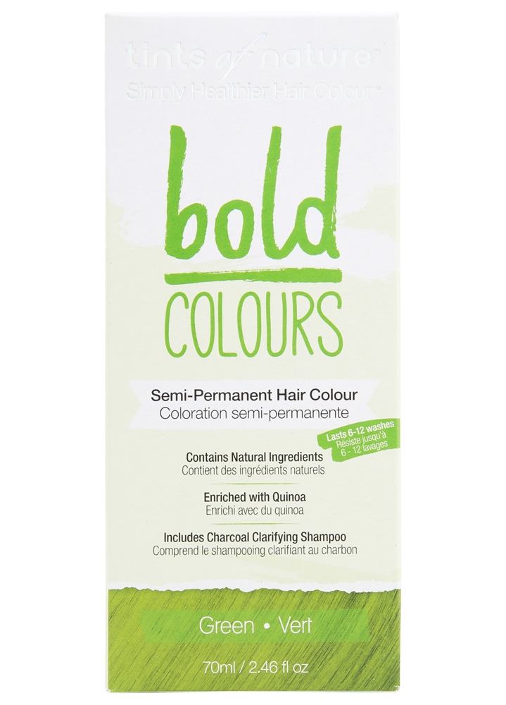 Tints Of Nature - Semi-Permanent Hair Color Bold Green - 2.46 fl. oz.