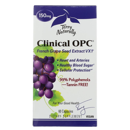 EuroPharma - Terry Naturally Clinical OPC Superior Vina 100 - 60 Capsules