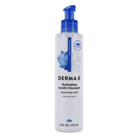DERMA-E - Hydrating Gentle Cleanser With Hyaluronic Acid - 6 fl. oz.