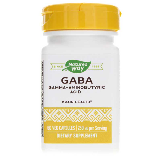 Natures Way Gaba 250 Mg 60 Veg Capsules
