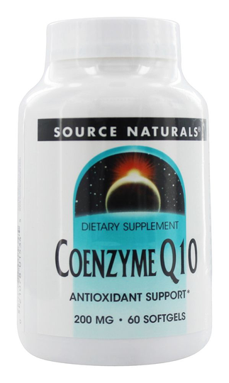 Source Naturals - Coenzyme Q10 200 mg. - 60 Softgels