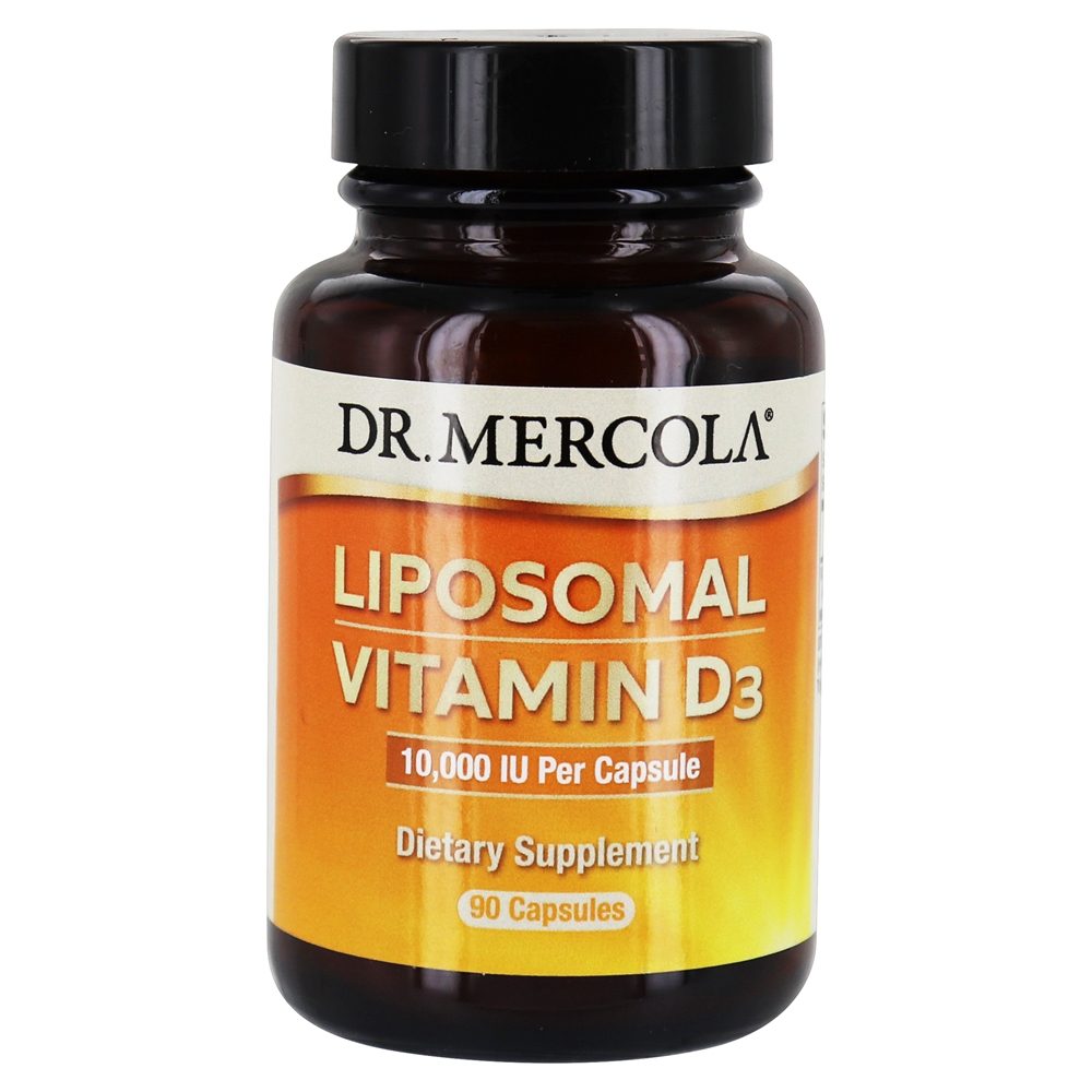 Dr. Mercola - Liposomal Vitamin D3 10000 IU - 90 Capsules