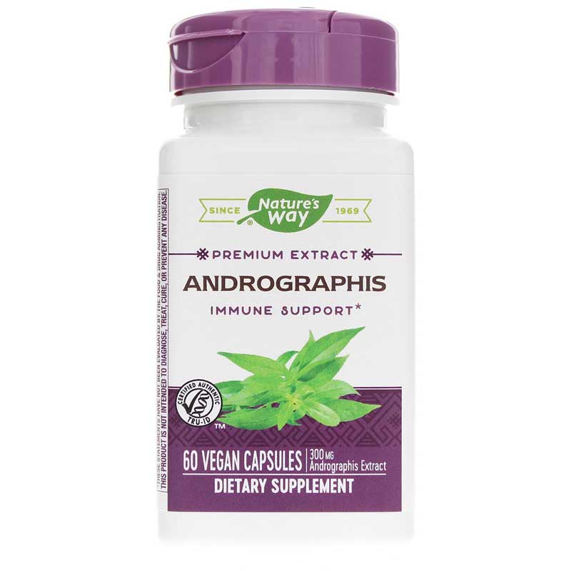 Natures Way Andrographis Extract 60 Veg Capsules