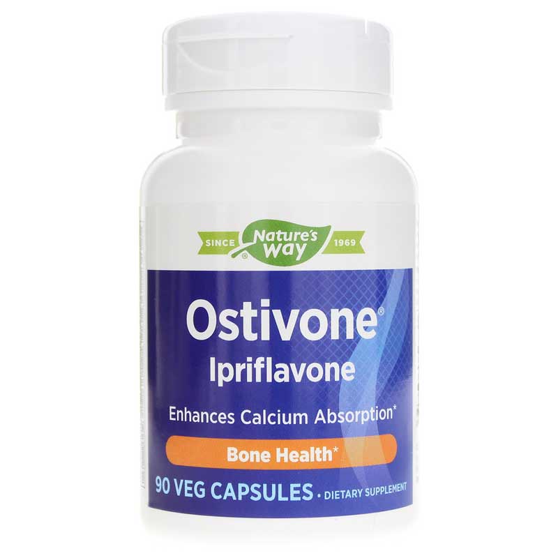 Natures Way Ostivone Ipriflavone 90 Veg Capsules