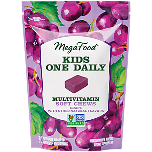 Kid's Multivitamin Soft Chews - Supports Optimal Health - Grape (30 Soft Chews)