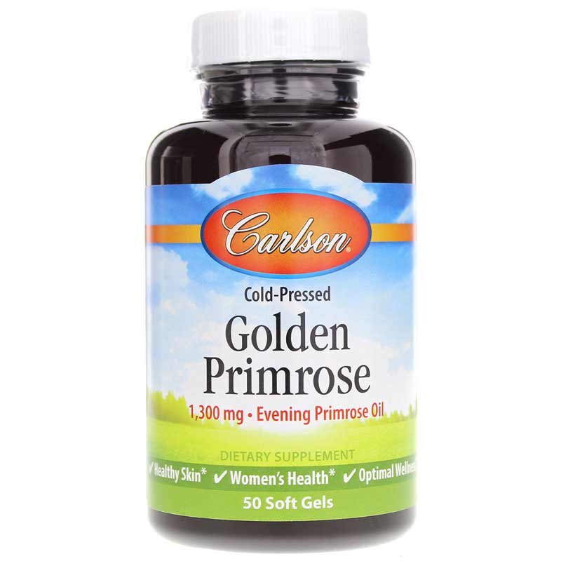 Carlson Labs Cold Pressed Golden Primrose 50 Softgels