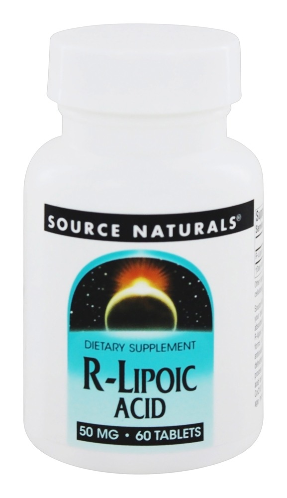Source Naturals - R-Lipoic Acid 50 mg. - 60 Tablets