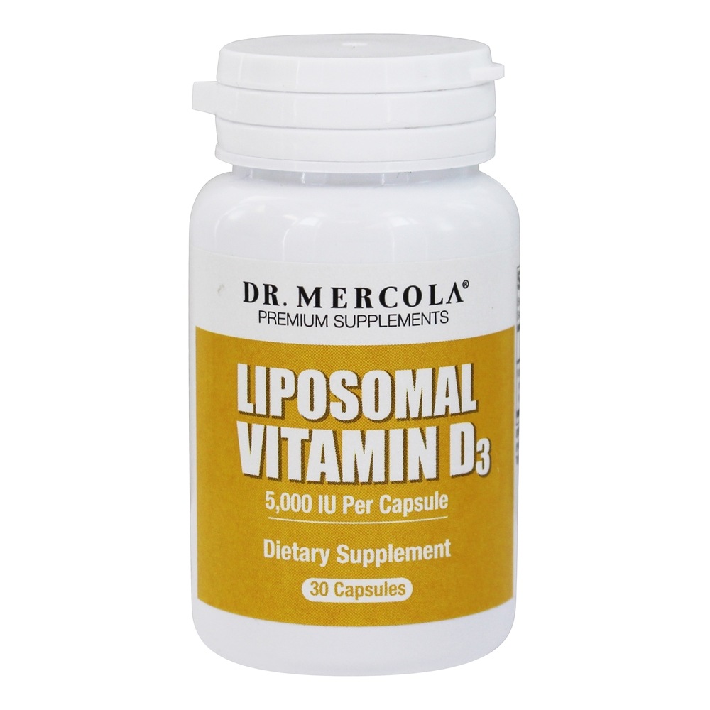 Dr. Mercola - Liposomal Vitamin D3 5000 IU - 30 Capsules