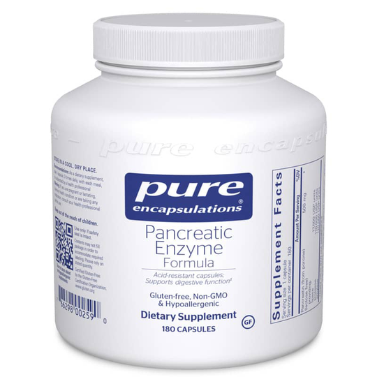 Pure Encapsulations Pancreatic Enzyme Formula 180 Capsules