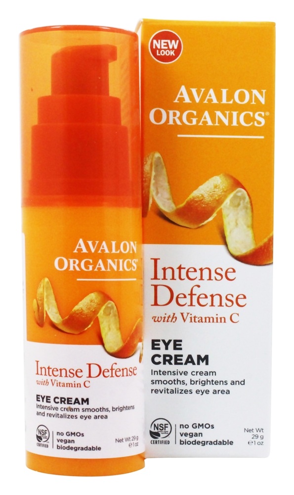 Avalon Organics - Intense Defense with Vitamin C Eye Cream - 1 fl. oz.