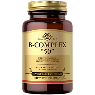 B-Complex 50 - 50 MG (50 Vegetarian Capsules)