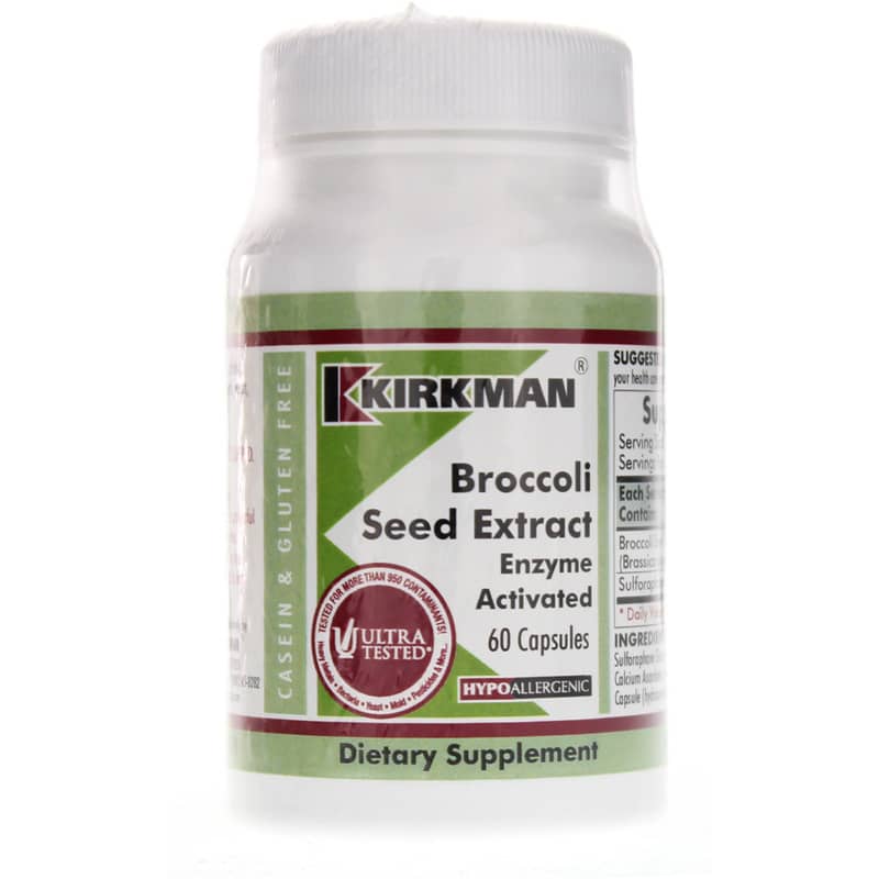 Kirkman Broccoli Seed Extract 60 Capsules