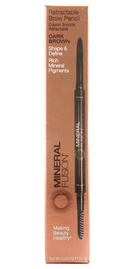 Mineral Fusion - Retractable Brow Pencil Dark Brown - 0.1 Gram(s)