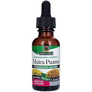 Muira-Pauma Root - 145 MG Muira-Pauma Bark Extract - 2,000 MG per Serving (1 Fluid Ounces)