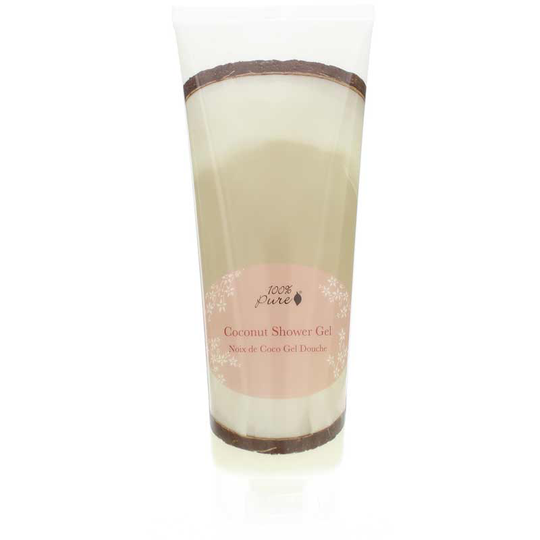 100% Pure Shower Gel Coconut 8 Oz