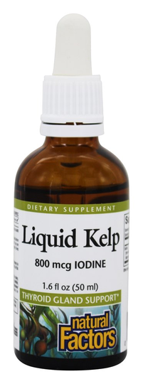 Natural Factors - Liquid Kelp 800 mcg. - 1.6 fl. oz.