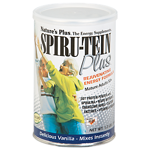 Spiru-Tein Plus Vegetarian Soy Protein Rejuvenating Energy Formula 50+ - Vanilla (16 Servings)