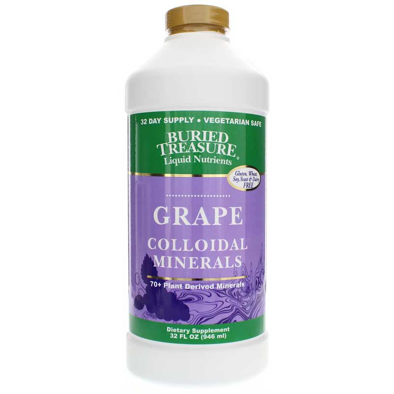 Buried Treasure Grape Colloidal Minerals 32 Oz