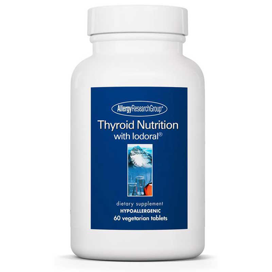 Allergy Research Group Thyroid Nutrition with Iodoral 60 Veg Tablets