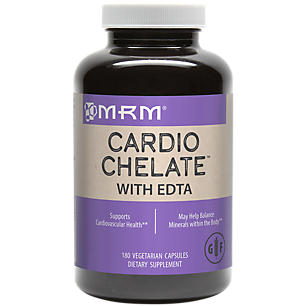 Cardio Chelate with EDTA - Cardiovascular Support (180 Vegetarian Capsules)