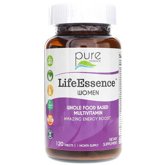 Pure Essence Labs Life Essence Women Multivitamin 120 Tablets