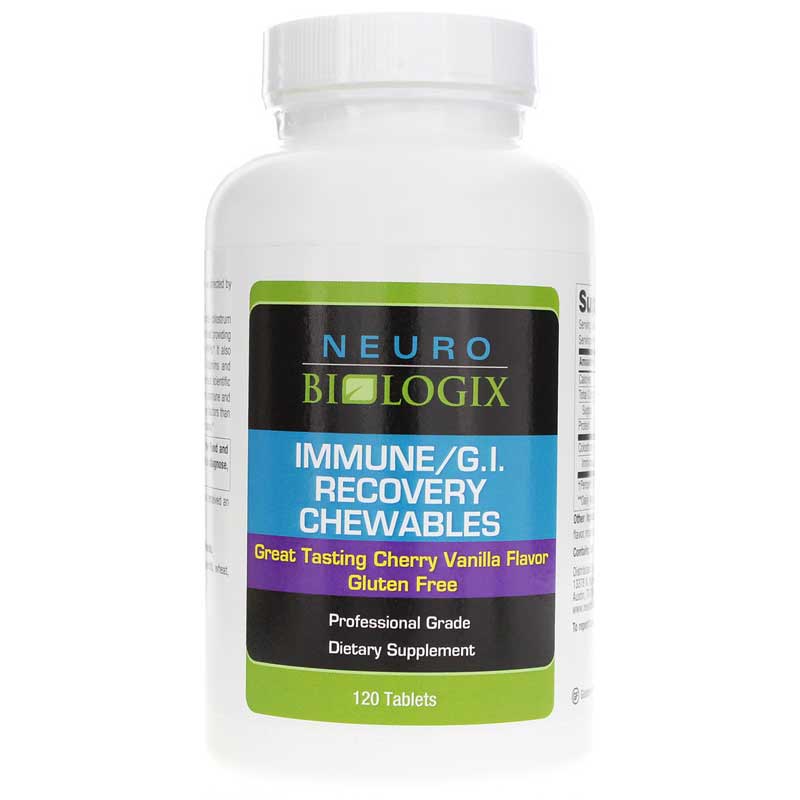 Neurobiologix Immune/G.I. Recovery Chewables 120 Tablets