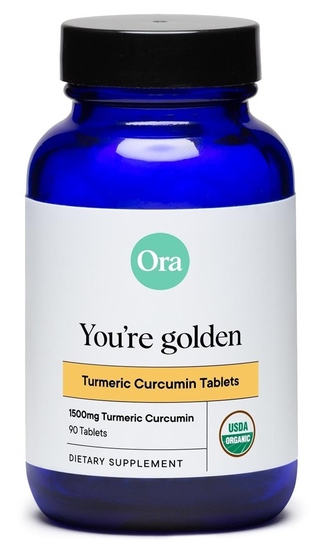 Ora - You're Golden Organic Tumeric Curcumin - 90 Tablet(s)