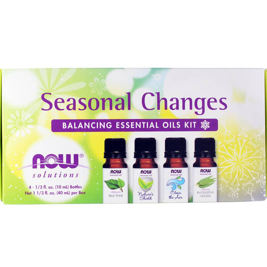 NOW Foods Seasonal Changes Essential Oils Kit 4 Piece(s)