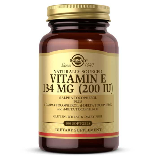 Solgar Vitamin E 134 Mg (200 IU) d-Alpha 100 Softgels