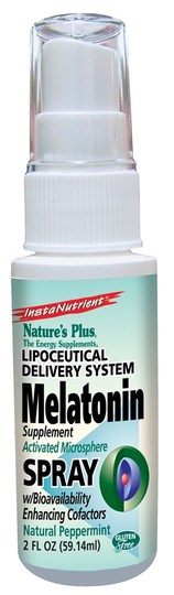 Natures Plus - Melatonin Lipoceutical Spray Natural Peppermint - 2 fl. oz.