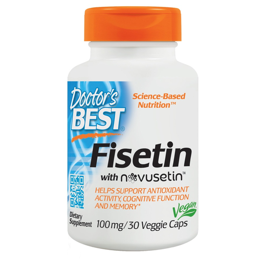 Doctor's Best - Fisetin with Novusetin - 30 Vegetarian Capsules