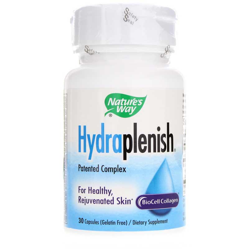 Natures Way Hydraplenish Hyaluronic Acid 30 Veg Capsules