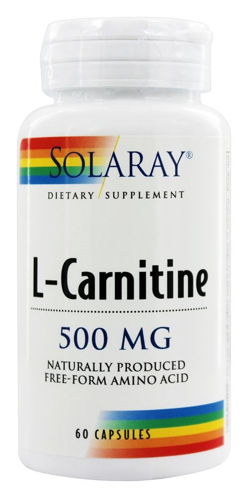 Solaray - L-Carnitine 500 mg. - 60 Capsules