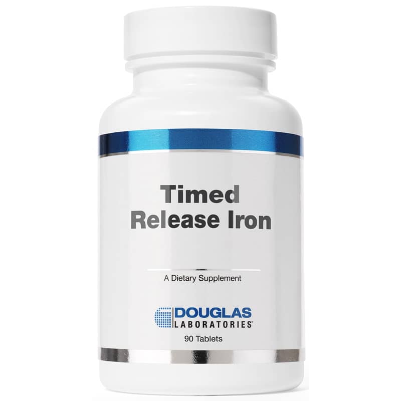 Douglas Laboratories Timed Release Iron 54 Mg 90 Tablets